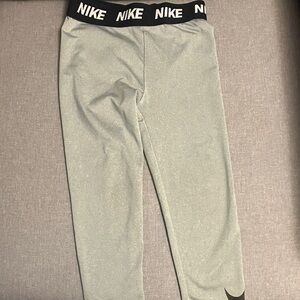 Nike Kids Light Gray Leggings
